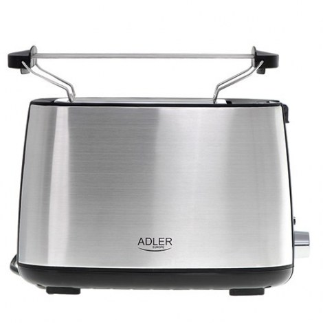 Adler | AD 3214 | Toaster | Power 750 W | Number of slots 2 | Housing material Stainless steel | Silver - 2